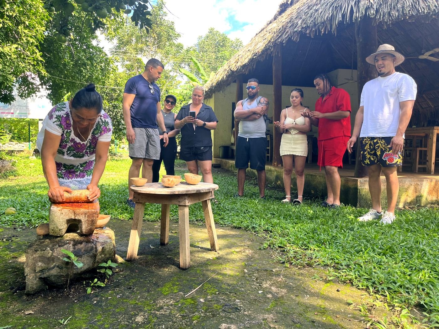 Clase de Cocina Maya